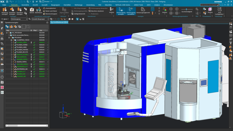 Siemens NX Quicktipp- Dark Mode optimiert