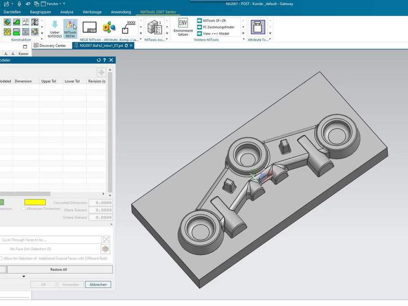 NX QuickTip - NX Tools und PDTM