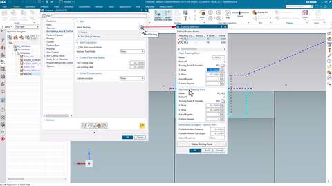 Grooving with two tracking points in NX CAM | JANUS Engineering USA