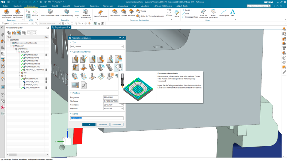 NX CAM Quicktipp - Operation NX CAM Quicktipp - Operation