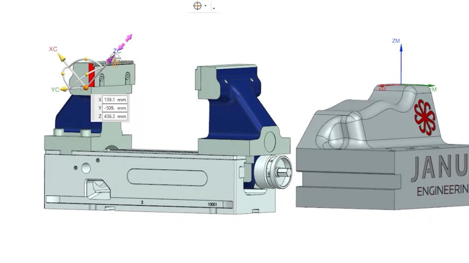 NX CAM Quicktipp-Achsen ausrichten