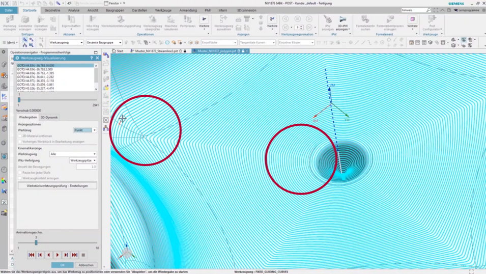 NX CAM Quicktipp-Führungskurve-Variante 5
