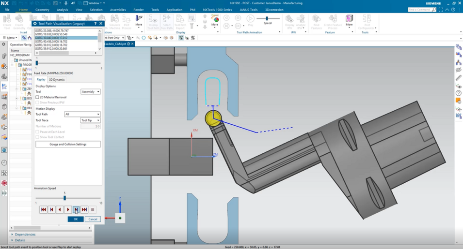 Our new toolpath Our new toolpath