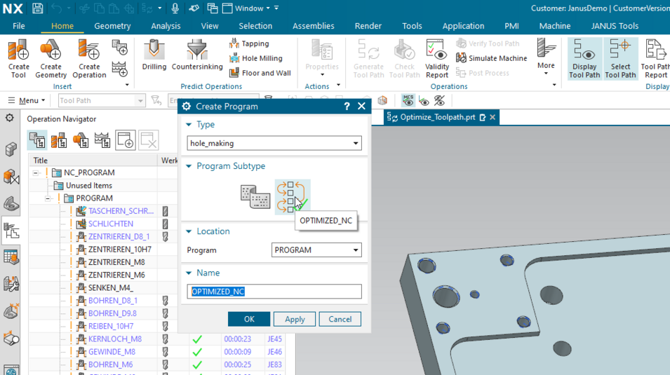 NX CAM QuickTip- Optimized NC NX CAM QuickTip- Optimized NC