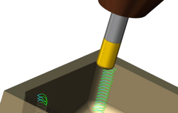 NX CAM Rest Milling smooth transitions