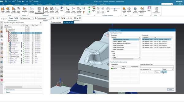 NX CAM Tipp - NX Shortcuts