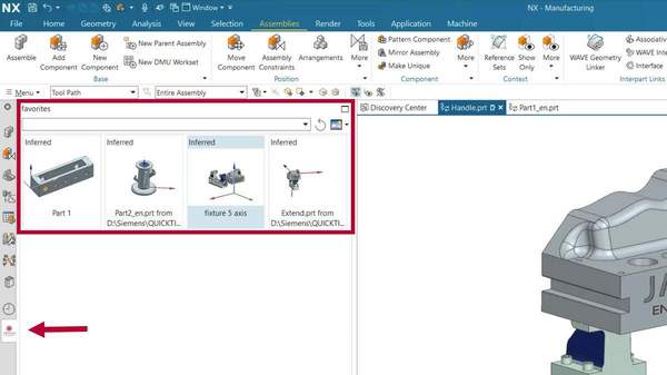 NX CAM QuickTip - Save Favorites in Palettes NX CAM QuickTip - Save Favorites in Palettes