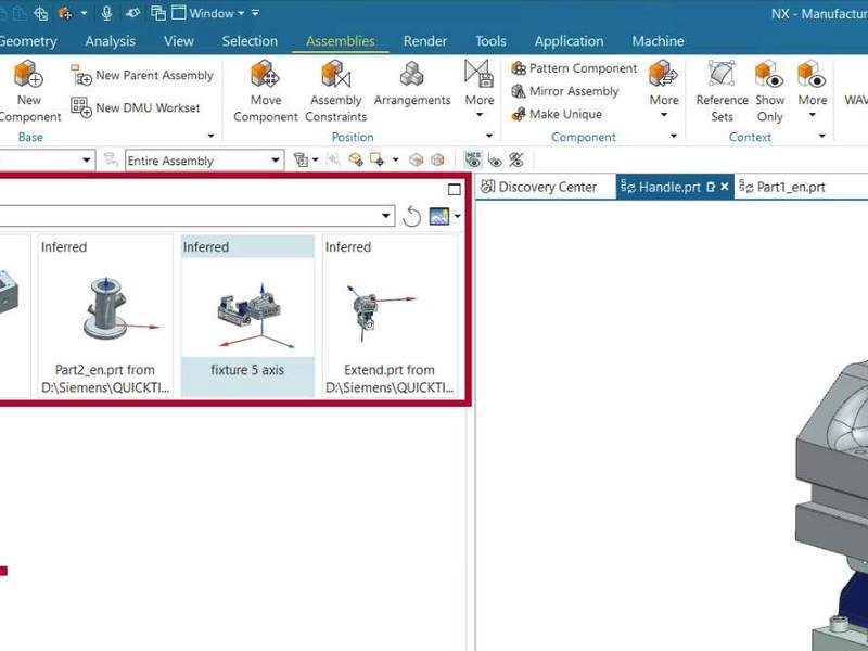 NX CAM Quicktipp - Favoriten speichern