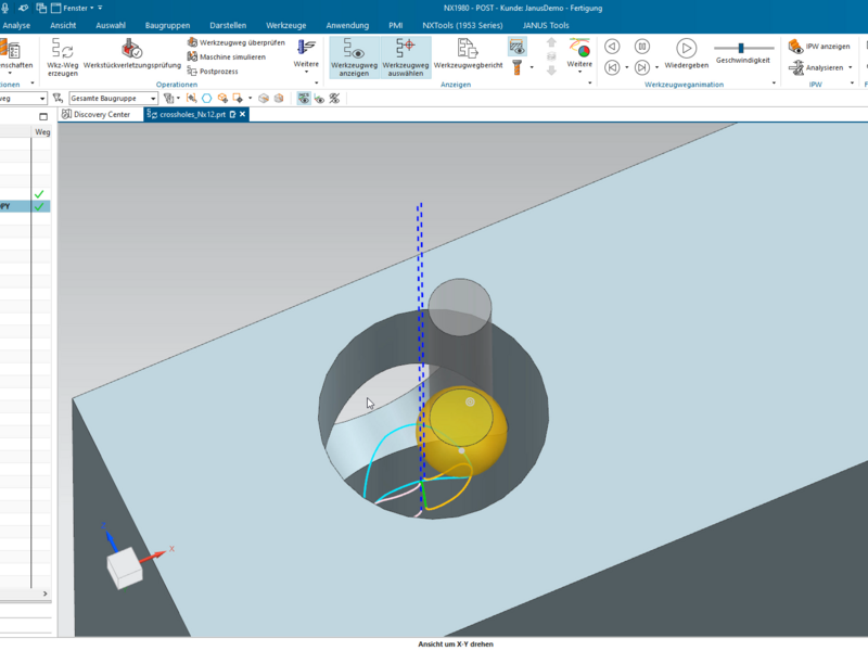 3-Achsen Entgraten in NX CAM 3-Achsen Entgraten in NX CAM