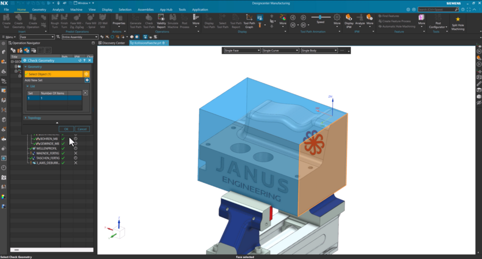 Using Collision Geometry in Adaptive Roughing Using Collision Geometry in Adaptive Roughing